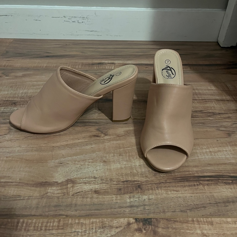 Nude heels
